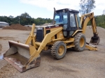 1993 CATERPILLAR Model 426B, 4x4 Tractor Loader Extend-A-Hoe, s/n 5YJ00487