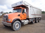 2007 MACK Model CV713 Granite Tri-Axle Dump Truck, VIN# 1M2AG11C87M056104