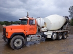 1999 MACK Model RD688S Tri-Axle Rear Discharge Mixer Truck, VIN# 1M2P267C6XM044112