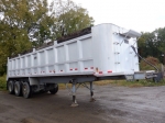 1987 COMANCHE 34 Tri-Axle Aluminum Dump Trailer, VIN# 1C9DA3435H1287002