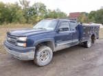 2005 CHEVROLET Model 2500HD LS Quad Cab Utility Truck, VIN# 1GCHK29U45E248132