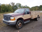 1999 FORD Model F-450XL Super Duty Utility Truck, VIN# 3FDXF46F1XMA34225