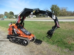 UNUSED 2021 CORMIDI Model C1200 Walk Behind Crawler Mini Loader, s/n CRMCMF12EL0L00479