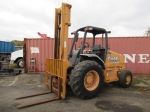 2012 CASE Model 586H, 6,000 lb, 4WD Rough Terrain Forklift, s/n JJGN580HCCC570124
