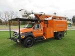 2010 FORD Model F-750XL Super Duty Single Axle Forestry Bucket Truck