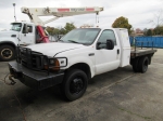 1999 FORD Model F-450XL Super Duty, 4x4 Flatbed Truck