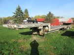 2000 REITNOUER Aluminum Spread Axle Step Deck Trailer