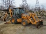 2010 CASE Model 590 Super M+, Series 3, 4x4 Tractor Loader Extend-A-Hoe, s/n JJGN590PAAC532535