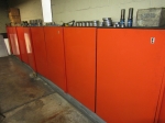 LARGE QUANTITY (10+/- Cabinets) AMADA – PEGA Turret Punch Tooling and Storage Cabinets