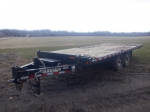 CAM SUPERLINER Tandem Axle Tilt Deck Tag-A-Long Trailer