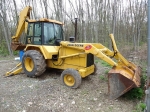 1986 JOHN DEERE Model 410C Tractor Loader Backhoe, s/n 727296