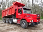 1987 SCANIA Model 112M Tri-Axle Dump Truck