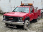 1997 GMC Model 3500SL, 4x4 Utility Truck