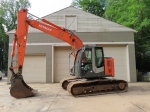 2009 HITACHI Model ZX135US-3 Hydraulic Excavator, s/n FF01R4Q080515