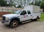 2007 FORD Model F-450XL Super Duty Crew Cab Utility Truck