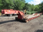 1986 TUSCO Model THG60, 60 Ton Tri-Axle Lowboy Trailer