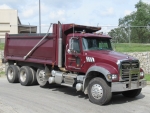 2015 MACK Model Granite GU713 Tri-Axle Dump Truck