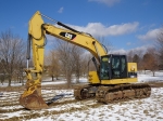 2014 CATERPILLAR Model 328D LCR Hydraulic Excavator, s/n RMX00830