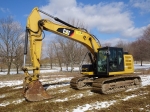 2013 CATERPILLAR Model 320E LRR Hydraulic Excavator, s/n TFX00662