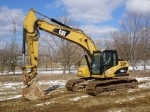 2008 CATERPILLAR Model 320D LRR Hydraulic Excavator, s/n XCK00434