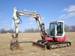 2014 TAKEUCHI Model TB180FR Mini Excavator, s/n 178401295