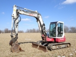 2011 TAKEUCHI Model TB180FR Mini Excavator, s/n 178400651