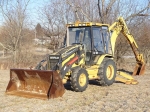 1998 CATERPILLAR Model 416CIT, 4x4 Tractor Loader Extend-A-Hoe, s/n 1WR04385