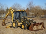 1997 CATERPILLAR Model 426C, 4x4 Tractor Loader Extend-A-Hoe, s/n 1YR00447