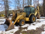 1993 JOHN DEERE Model 410D, 4x4 Tractor Loader Extend-A-Hoe, s/n 794991