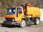 1997 FORD Model CF8000 Cab Over Single Axle Vac Truck