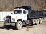 1990 MACK Model RD690S Tri-Axle Dump Truck