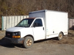 2004 GMC Model 3500 Single Axle Van Body Truck