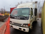 2001 ISUZU Model NPR Single Axle Cab Over Van Body Truck