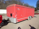 1998 MSI 8 x 20 Tandem Axle Aluminum Cargo Trailer