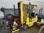 WHITE Model MA30S, 6,000# Solid Tired Forklift, s/n 35600168
