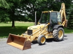 FORD Model 555D Tractor Loader Backhoe, s/n A418384