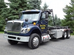 2011 INTERNATIONAL Model 7400 Pusher Axle Hook Lift Truck