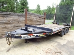 1983 EAGER BEAVER 9 Ton Tri-Axle Tag-A-Long Trailer
