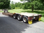 2002 FONTAINE 50 Ton Tri-Axle Lowboy Trailer